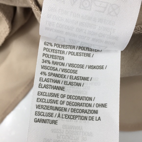 Logo Lounge Lori Goldstein Tan Tunic Shirt Womens XL Long Sleeve Tee Lagenlook - Picture 7 of 10